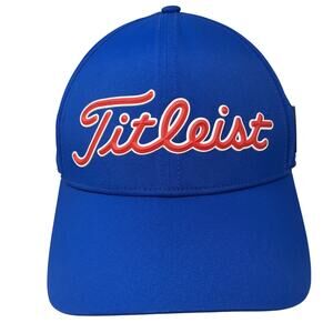 Fitleist Golf's Symbol Of Excellence Strapback Baseball Cap Blue OS Patriotic